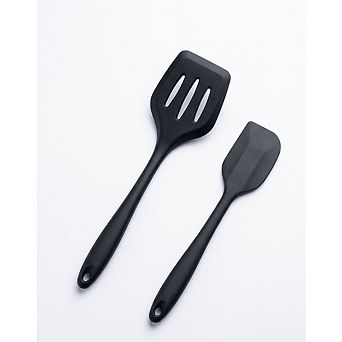 Silicone Spoon Spatula, BPA‑Free Non‑Stick, 600°F Heat‑Resistant