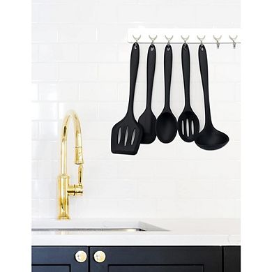 Silicone Spoon Spatula, BPA‑Free Non‑Stick, 600°F Heat‑Resistant