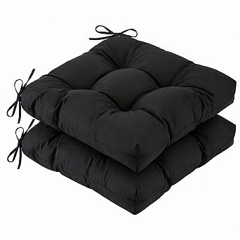 Outdoor Chair Cushions Set Waterproof Fade-Resistant Non-Slip Patio Dining Wicker
