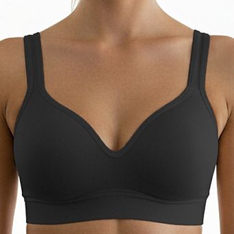 Wireless Seamless Bra Wire-Free Padded Natural Lift Support, Breathable, for Daily Wear