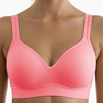 Wireless Seamless Bra Wire-Free Padded Natural Lift Support, Breathable, for Daily Wear