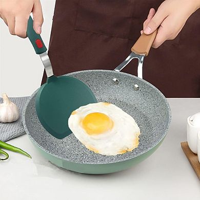 Silicone Pancake Spatula Turner, Heat Resistant Cooking & Baking Utensil