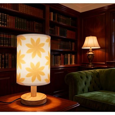 Small Bedside Table Lamp with 3 Brightness Levels and Inline Control