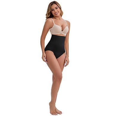 3 Packs Women's High-Waisted Hip Lifting Briefs Postpartum Tummy Control Breathable Control Panties