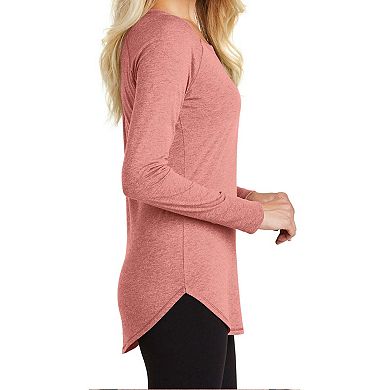 Women's Perfect Tri Comfortable Long Sleeve Tunic T-shirt for Everyday Wear