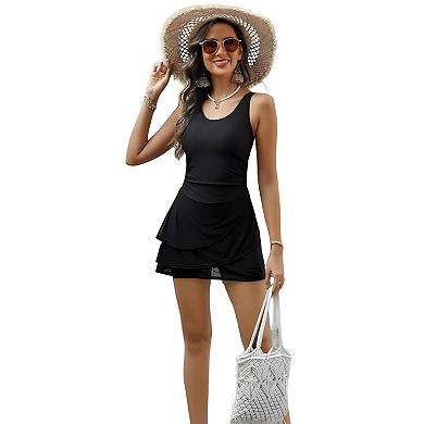 Slim Fit Swim Dress for Women