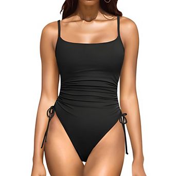 Tummy Control High Cut Swimwear