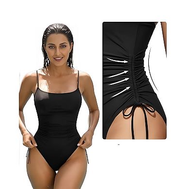 Tummy Control High Cut Swimwear