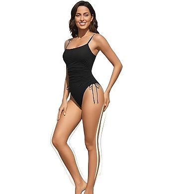 Tummy Control High Cut Swimwear