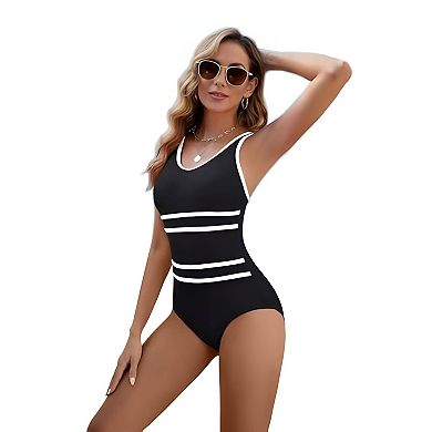 Tummy Control Athletic Bathing Suit