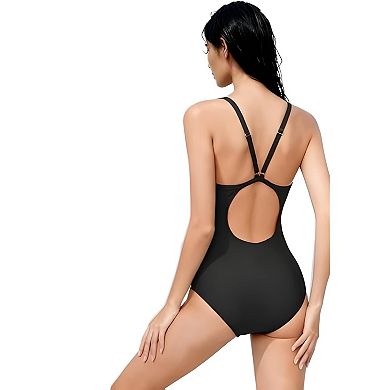 Crisscross Back Bathing Suit for Women