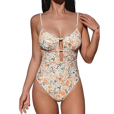 Comfortable Scoop Neck Swimwear
