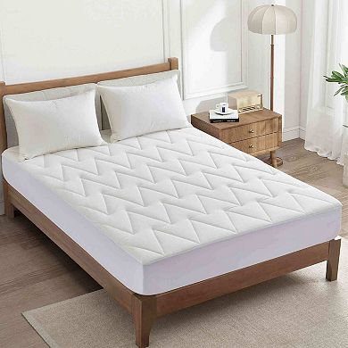 Peace Nest Cooling Nylon-Spandex Quilted Waterproof Mattress Pad Soft, Breathable & Supportive