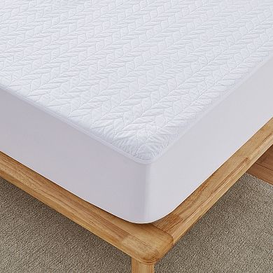 Peace Nest Waterproof Mattress Protector, Ultrasonic Geometric Quilted Design, Breathable & Durable