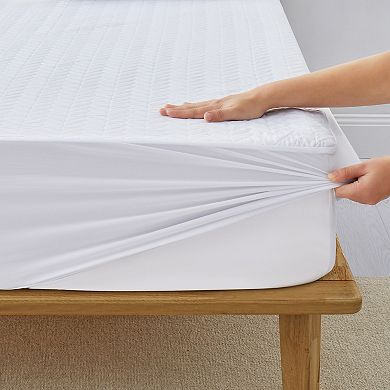 Peace Nest Waterproof Mattress Protector, Ultrasonic Geometric Quilted Design, Breathable & Durable