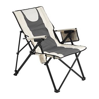 YIORTWO Folding Camping Chair with 3 Reclining Positions High Back