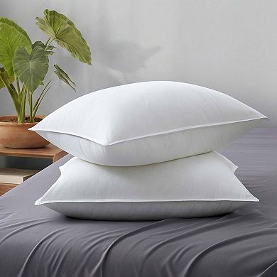 Peace Nest Soft Bed Pillow with Hypoallergenic Fill and Cotton Fabric
