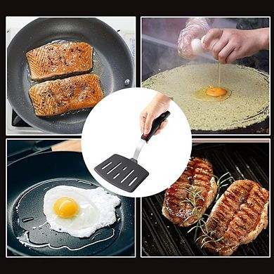 Silicone Wide Spatula, Heat-Resistant, Flexible for Nonstick Cooking