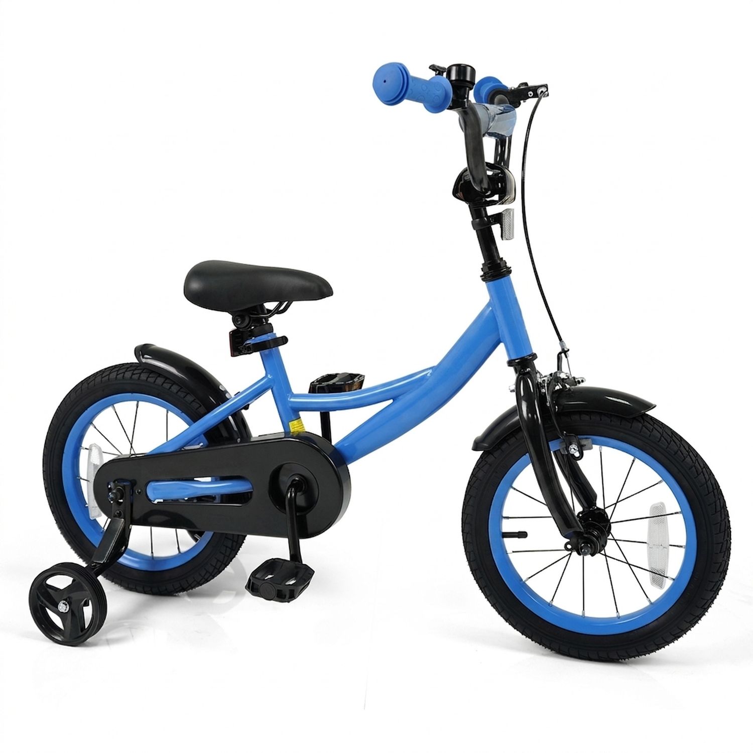 Детские куклы Kids Bike with Detachable Training Wheels Dual Brakes and 145 lb Seat for 19 Inch Inseams — фото 1