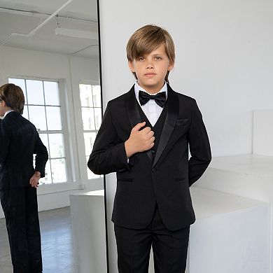 Boys 6-20 Onyx 5-Piece Slim Fit Tuxedo