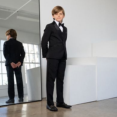 Boys 6-20 Onyx 5-Piece Slim Fit Tuxedo