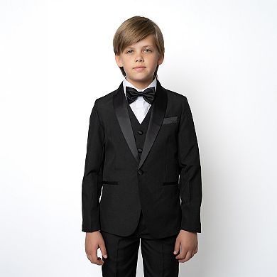 Boys 6-20 Onyx 5-Piece Slim Fit Tuxedo