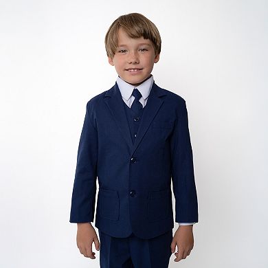 Boys 6-20 Leo Linen 5-Piece Suit