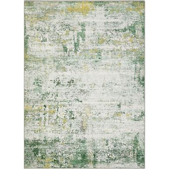 Large Washable Area Rug, Abstract Living Room Rugs for Home Decor, Non Slip Stain Resistant