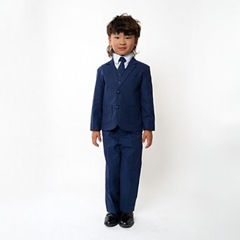 Toddler Boys 12M-5T Leo Linen 5 pc Suit