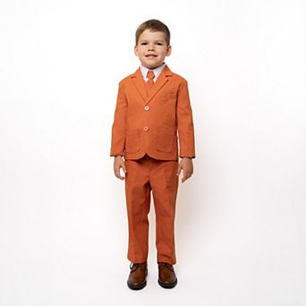 Toddler Boys 12M-5T Leo Linen 5 pc Suit