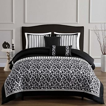 Bebejan Jaguar 100 % Cotton Sateen 5 pc Reversible Comforter Set