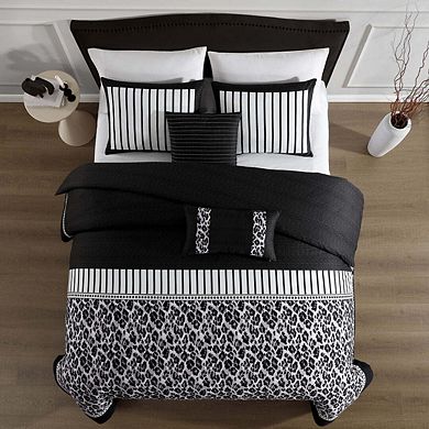 Bebejan Jaguar 100 % Cotton Sateen 5 Piece Reversible Comforter Set