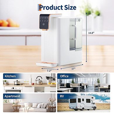 Reverse Osmosis RO Water Filter for Kitchen,4:1 Pure to Drain, Under Sink Water Filter