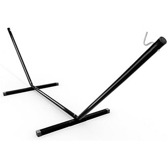 12FT Steel Hammock Stand, 450lb Portable 2-Person Hammock Frame for Patio Backyard