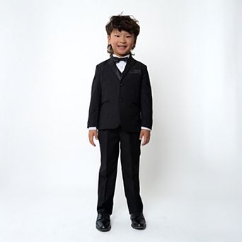 Toddler Boys 12M-4T Knox 5 pc Slim Fit Tuxedo