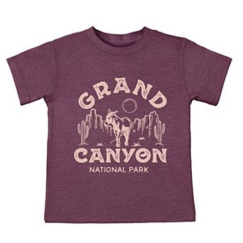 Vintage Grand Canyon National Park - Toddler Short Sleeve Graphic T-Shirt