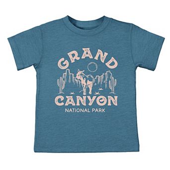 Vintage Grand Canyon National Park - Toddler Short Sleeve Graphic T-Shirt