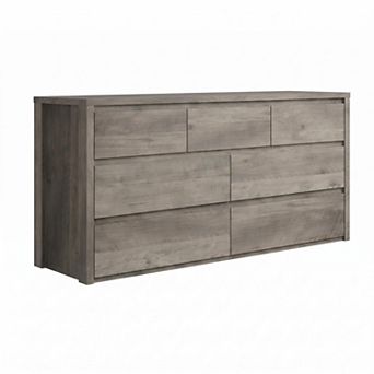 Wooden 7 Drawer Dresser Chest Storage Organizer Cabinet for Bedroom