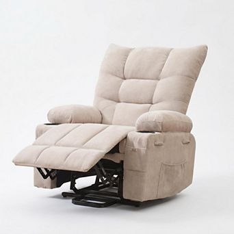 Swivel Rocker Power Lift Recliner Chair Heated Massage Lounge Armchair