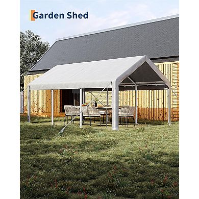 ANIXOL Durable Waterproof Outdoor Shelter with Stable Metal Frame
