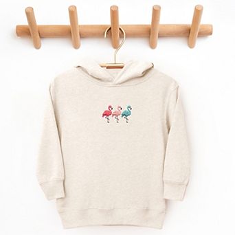 Three Flamingos - Toddler Hoodie