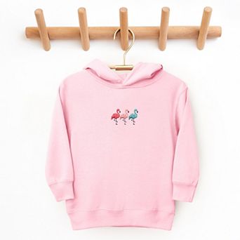 Three Flamingos - Toddler Hoodie