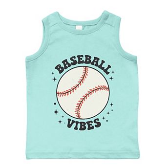 Vintage Baseball Vibes - Toddler Graphic Tank