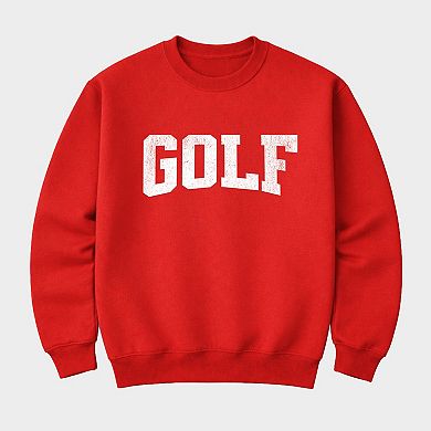 Golf Arched Varsity - Men's Graphic Sweatshirt