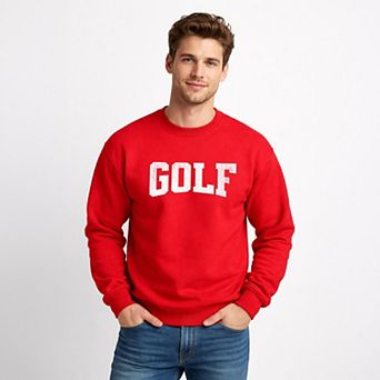 Golf Arched Varsity - Men's Graphic Sweatshirt