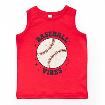 Vintage Baseball Vibes - Youth Tank Top