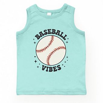 Vintage Baseball Vibes - Youth Tank Top