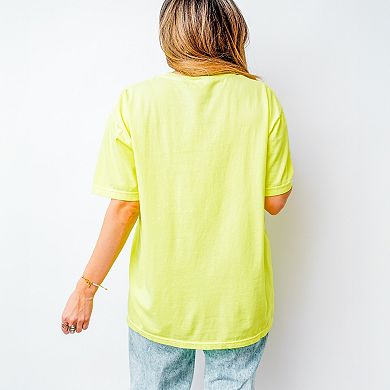 I Need Vitamin Sea - Women's Garment Dyed Graphic T-Shirt