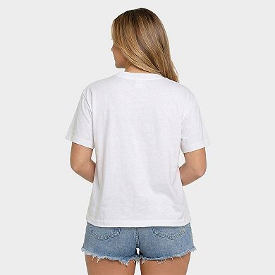 Three Flamingos - Women's Relaxed Boxy Tee