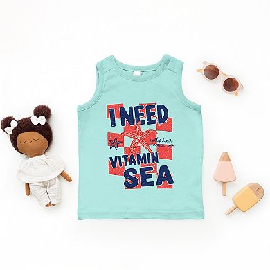 I Need Vitamin Sea - Toddler Graphic Tank